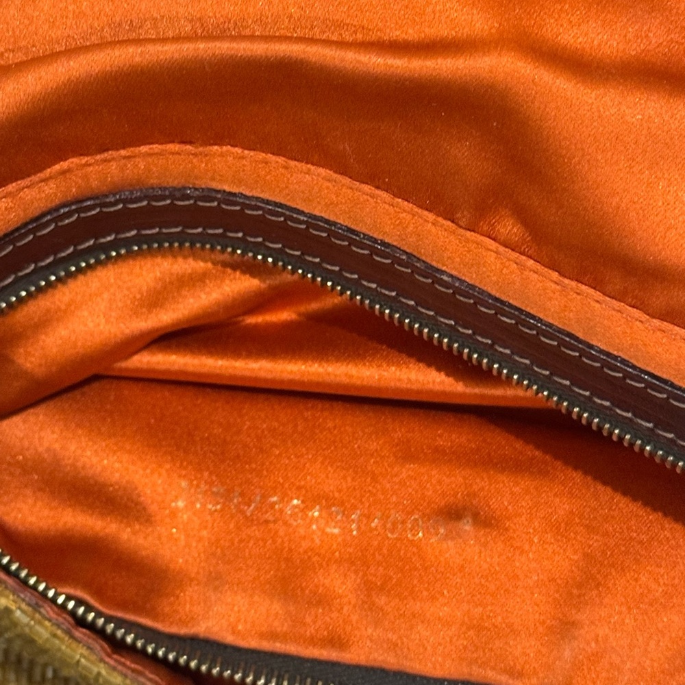 Fendi Gold Sequin Shoulder Bag - Picture 9 of 11